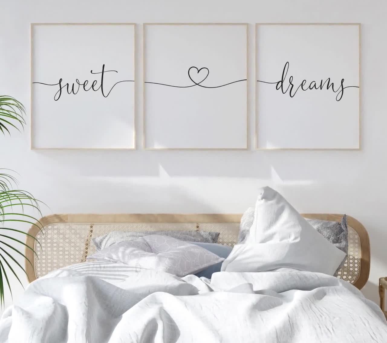 Buy Printable Wall Art, Set of 3 Wall Decor, Bedroom Wall Art