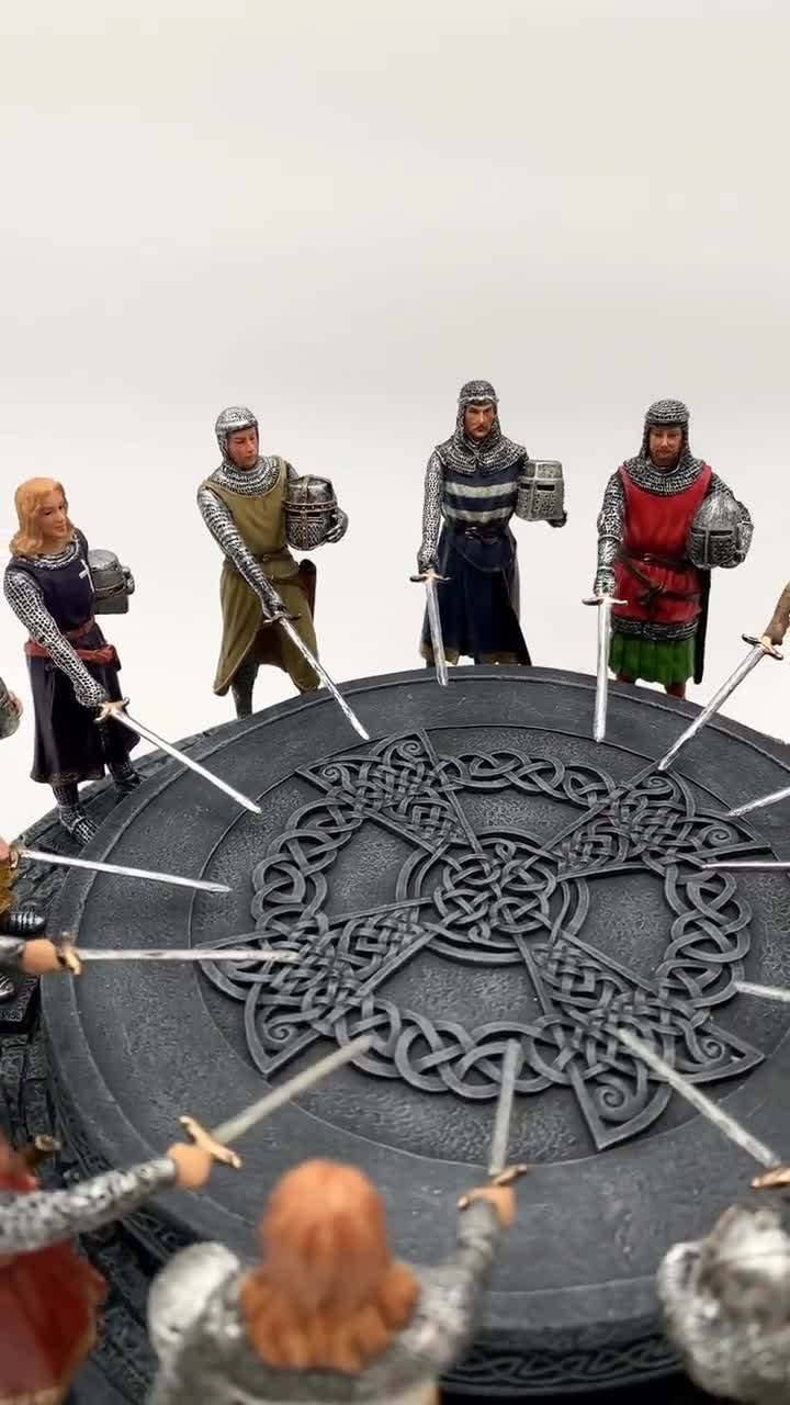 King Arthur and the Knights of the Round Table Resin Figurine
