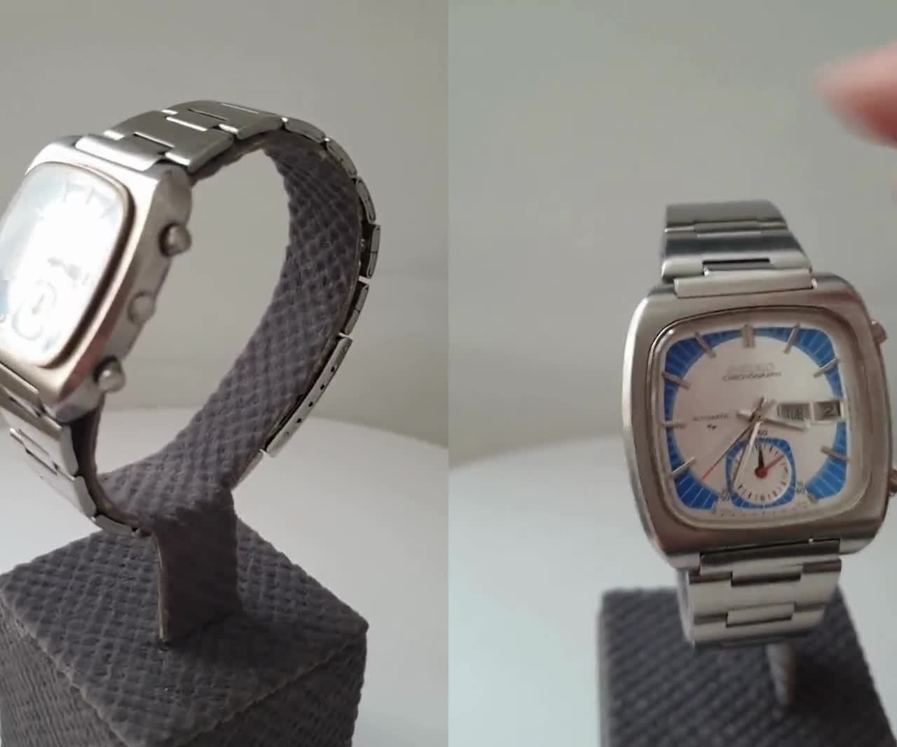 Ultra Rare Seiko Monaco Automatic Chronograph Men's Watch