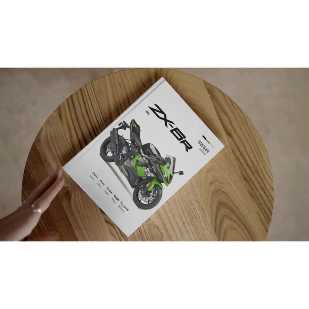 Kawasaki Ninja ZX-6R 2016 Poster | Sportbike Wall Art | Perfect