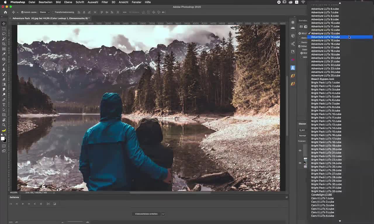 25 Adventure & Landscape Lightroom mobile Presets / LUTs for Photoshop / CC  / Affinity Photo / Luminar / After Effects - XMP / DNG / Cube