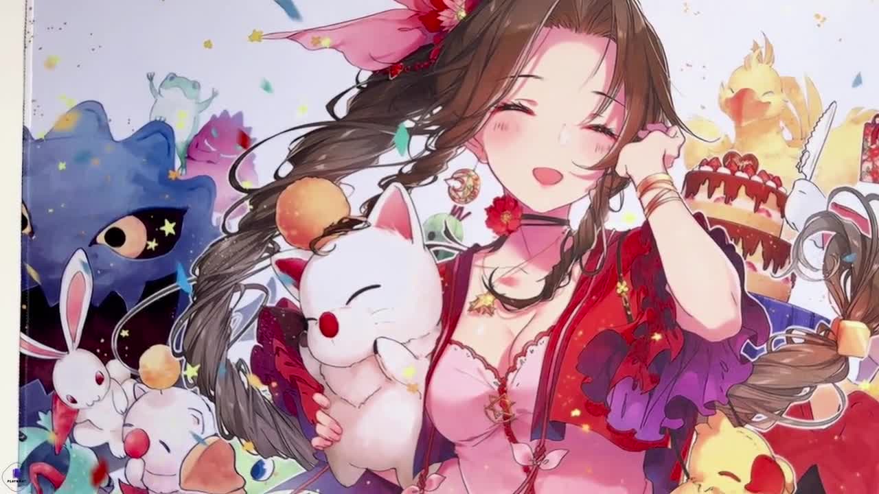 Aerith Gainsborough MTG X FF Playmat/deskmat | Universes Beyond
