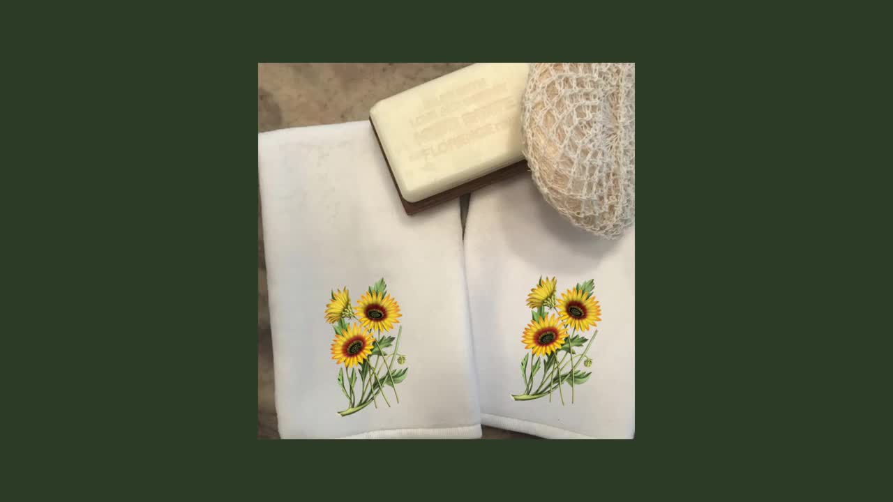 Couple of bath towels - Asti - Yellow From Filet - Bathroom