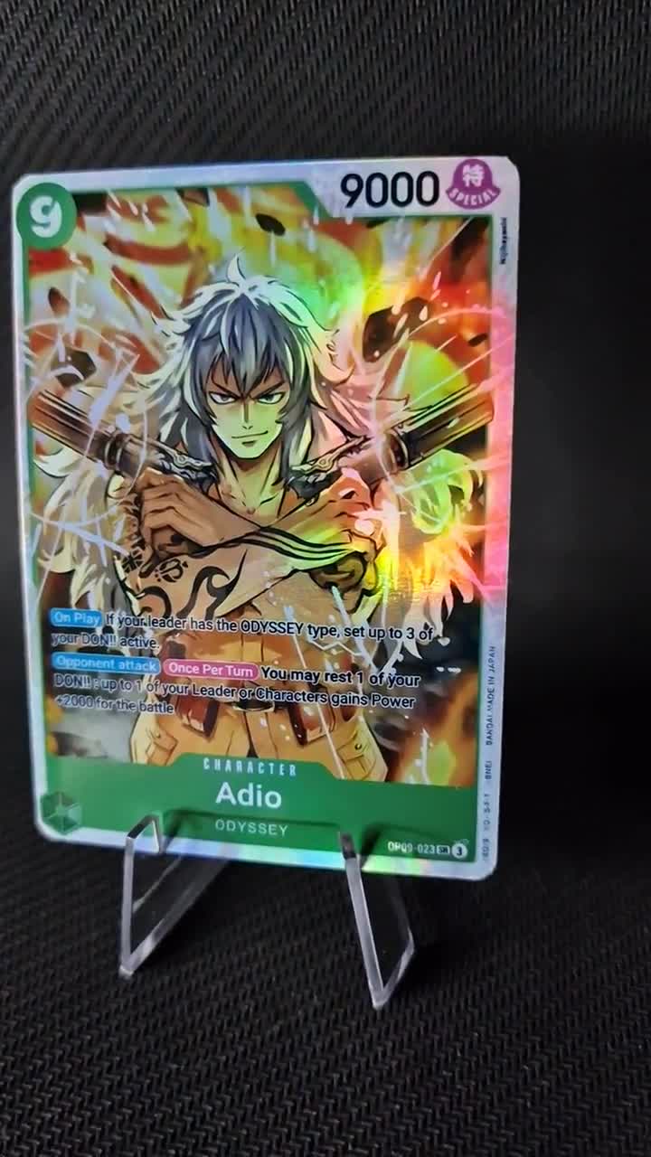 One Piece Proxy Card Holo - Aido OP09-023 Character - Etsy