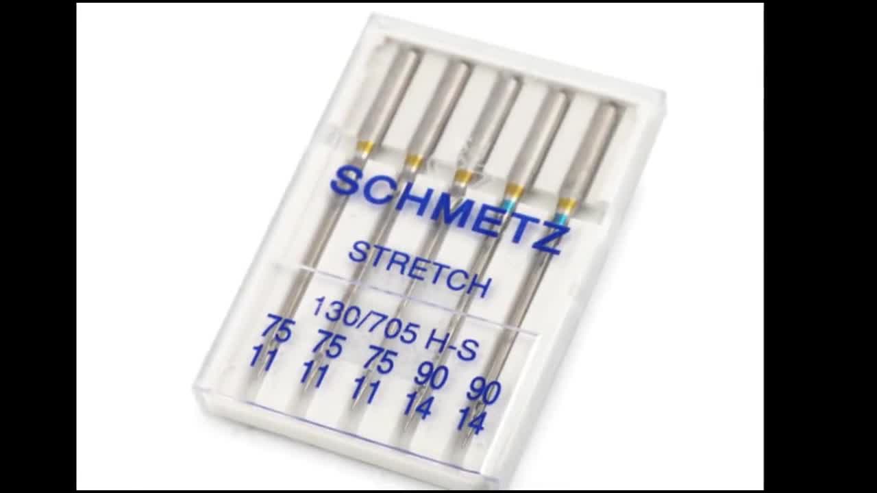 Aiguille machine à coudre : Schmetz double stretch Twin, N°4.0/75, x –