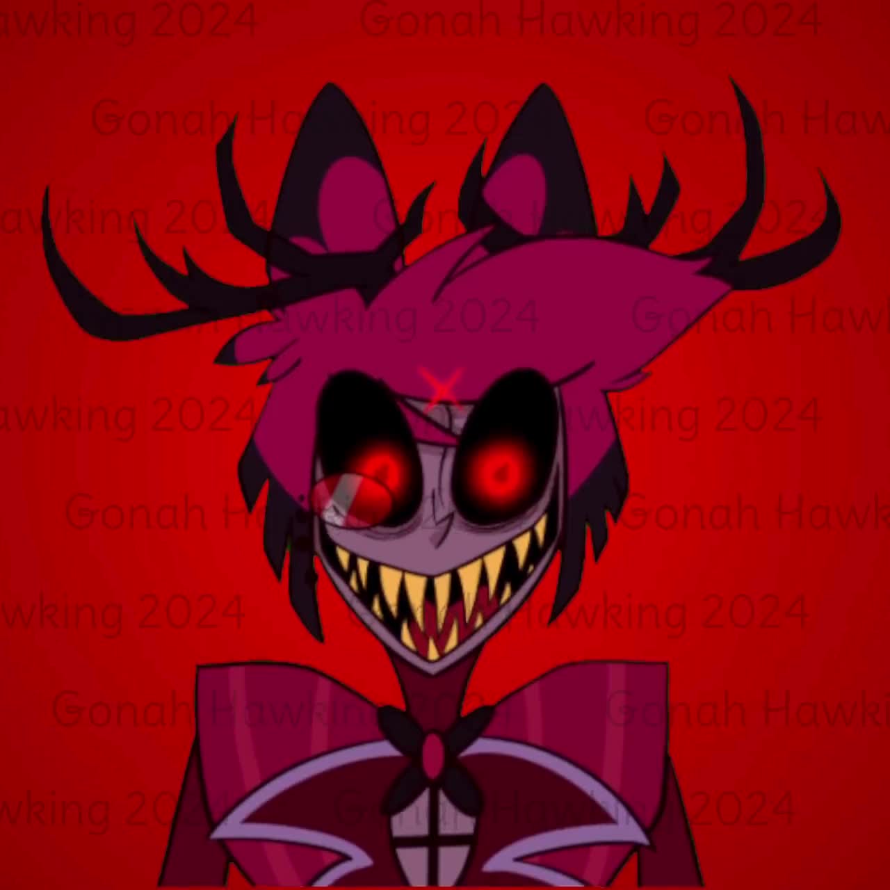 Alastor Pngtuber • Hazbin Hotel • Radio Demon • Venado • Twitch Stream