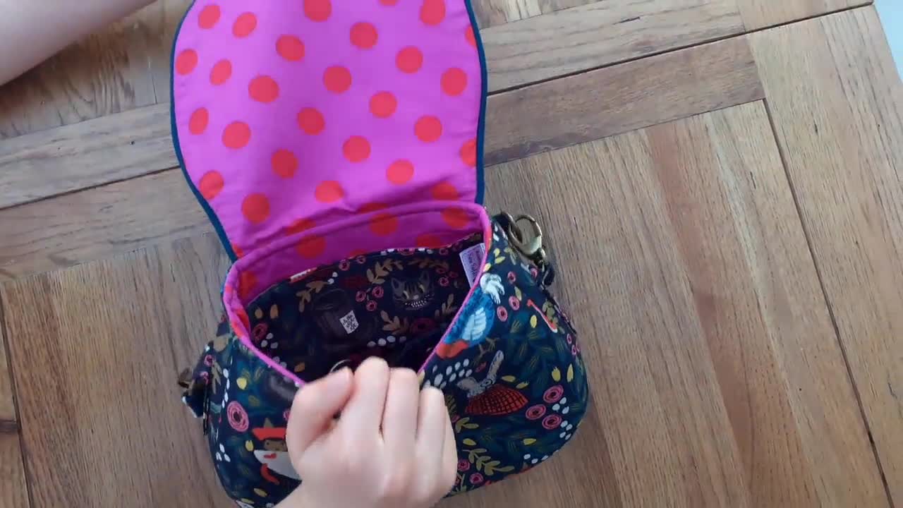 Alice Bag Sewing Pattern with Video Tutorial - The Polka Dot Chair