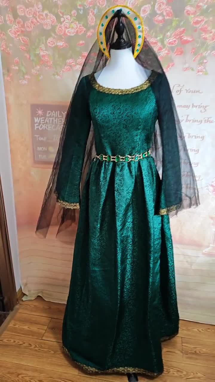 Alicent Hightower Cosplay Costume Green Dress House Dragon