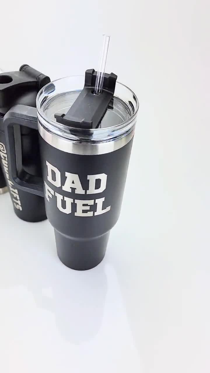 F3 Laser Engraved Stainless Steel Tumbler 20 Oz (Silver)