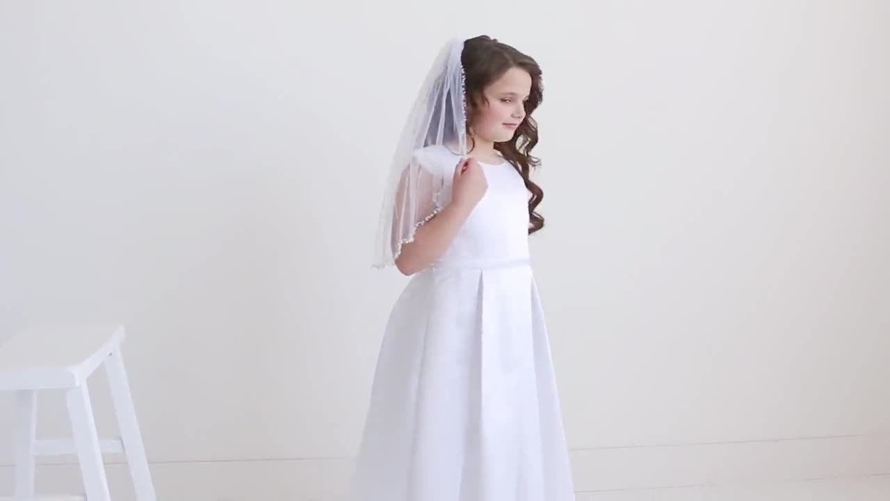 Sarah Crown First Communion Veil