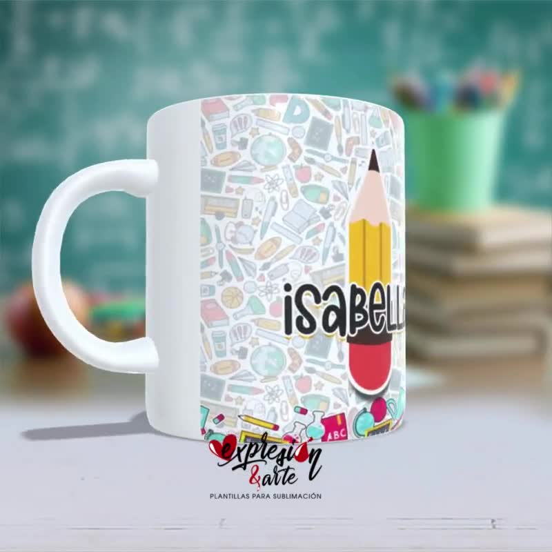 Best Teacher Ever Mug Template, Happy Teachers Day Mug Design, Teaching Sublimation  Mug, Letter c Mug Wrap 11oz, Digital Download, PNG 