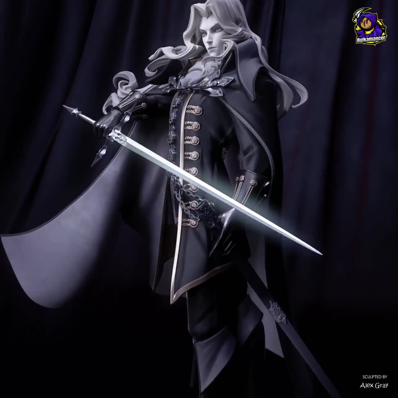 Alucard Resin Figurine | 271mm (10.6in) | Dignified Vampire