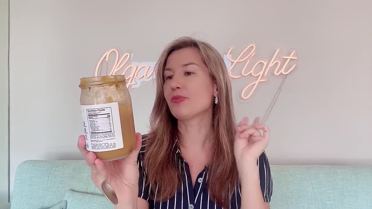 Sea Moss Gel with Chia Seed | Vegan | High Iodine, Fiber | Omega-3 |  Mango-Pineapple, Mango Flavour | Made in USA - 16 oz | Pack Of 2 Jars