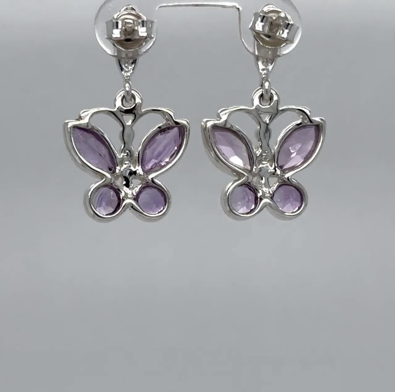 Piercing Orecchio Orecchini A Perla Fai Da Te In Argento Sterling S925 - Perline Con Fermaglio A Spillo E Chiusura A Farfalla Monachelle Per Orecchini - Foto 4