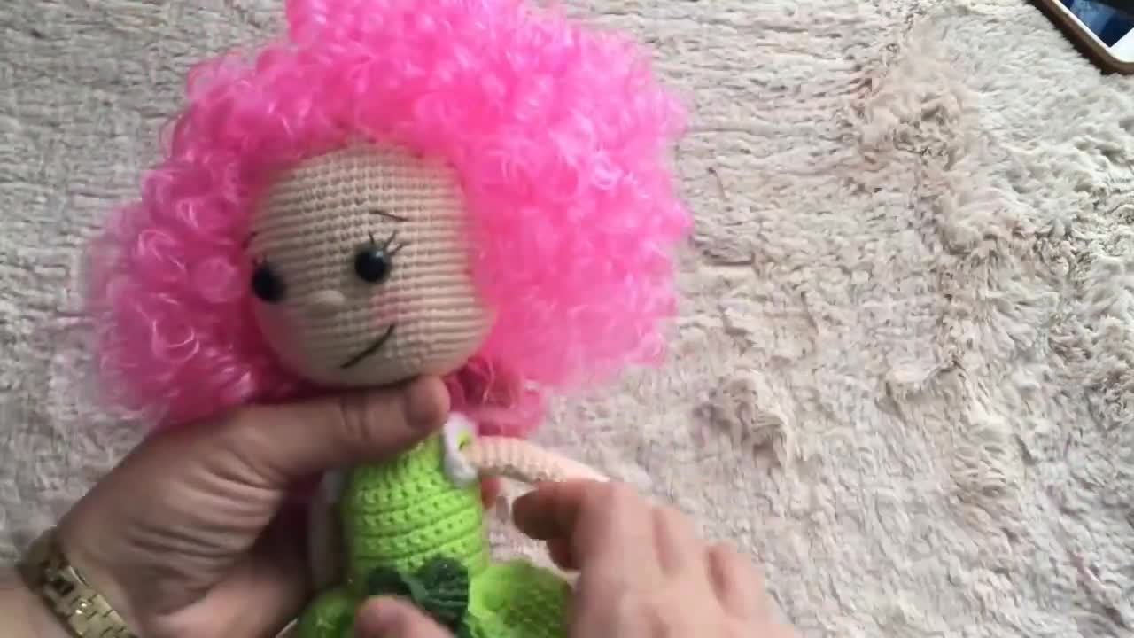 Hairstyles for Crochet Dolls Crochet Pattern PDF Digital Download