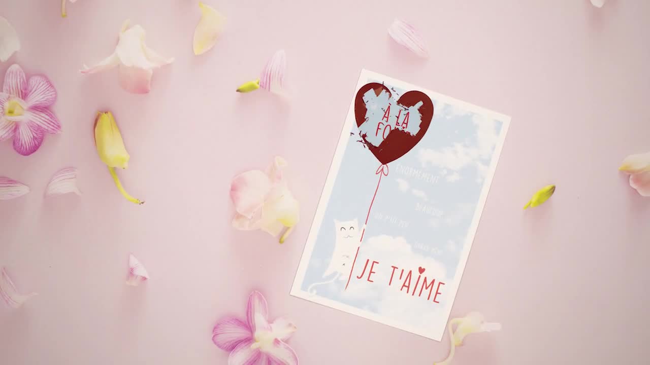 Carte d'amour - carte pour la Saint-Valentin - TICKY-TACKY