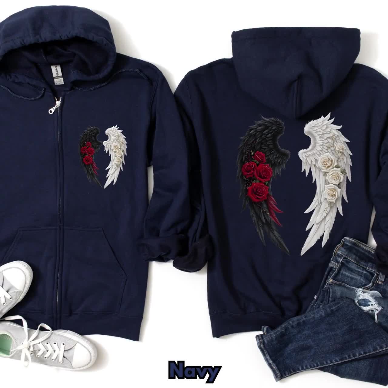 ごま　YEGG Wing hoodie SET ごま YEGG Wing hoodie SET Wing Hoodie set - Gray – YEGG