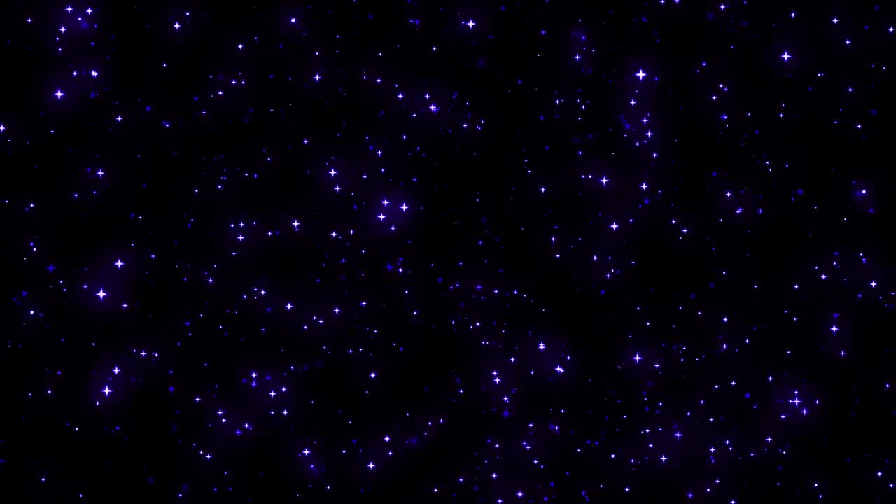 animated purple stars background
