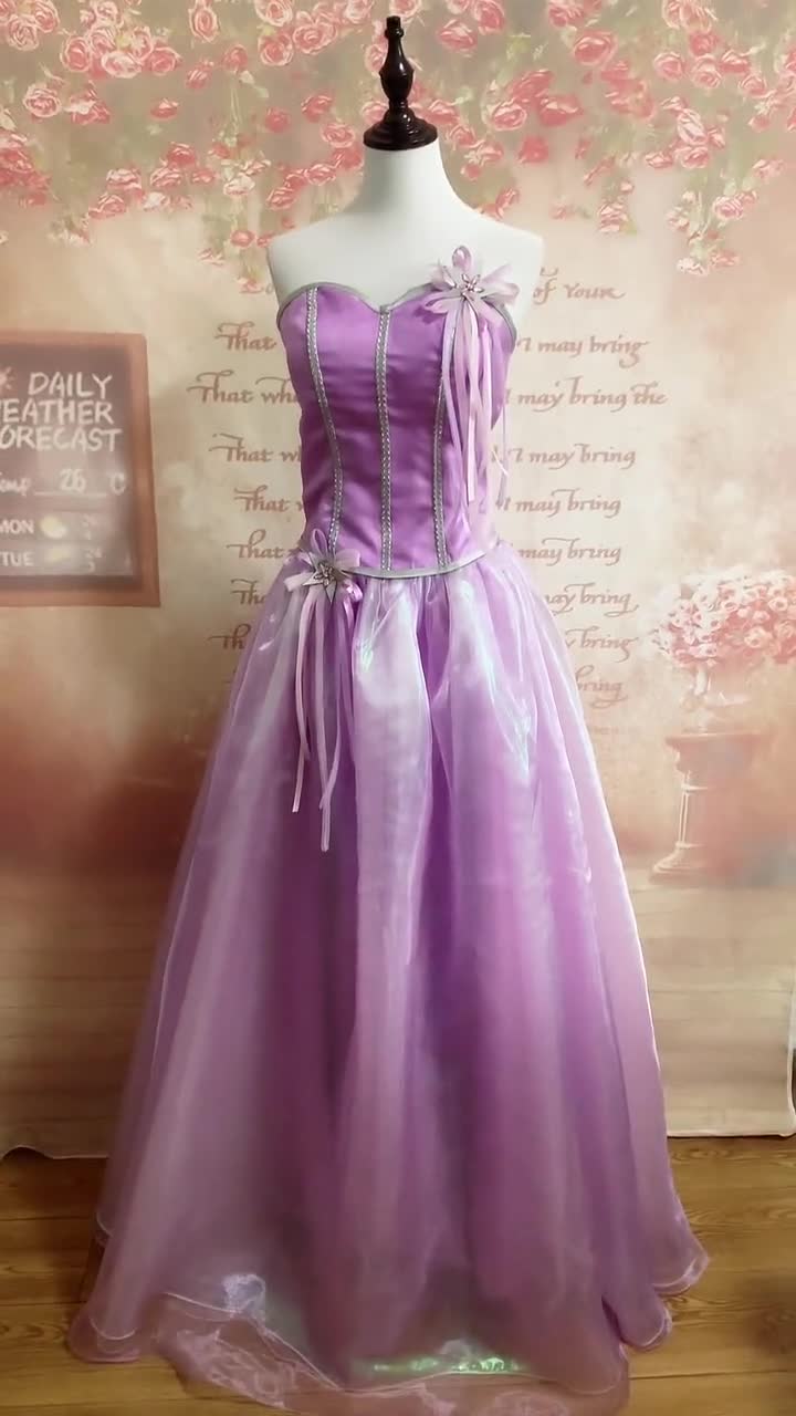 Purple Annika Dress Magic Cosplay Costume - Etsy