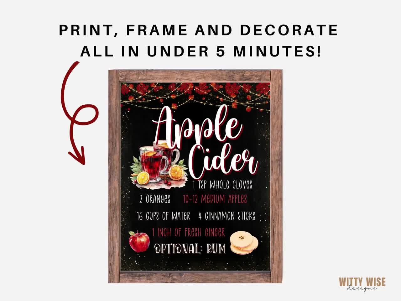 Apple Cider Bar - A Fall Must – Walker Edison