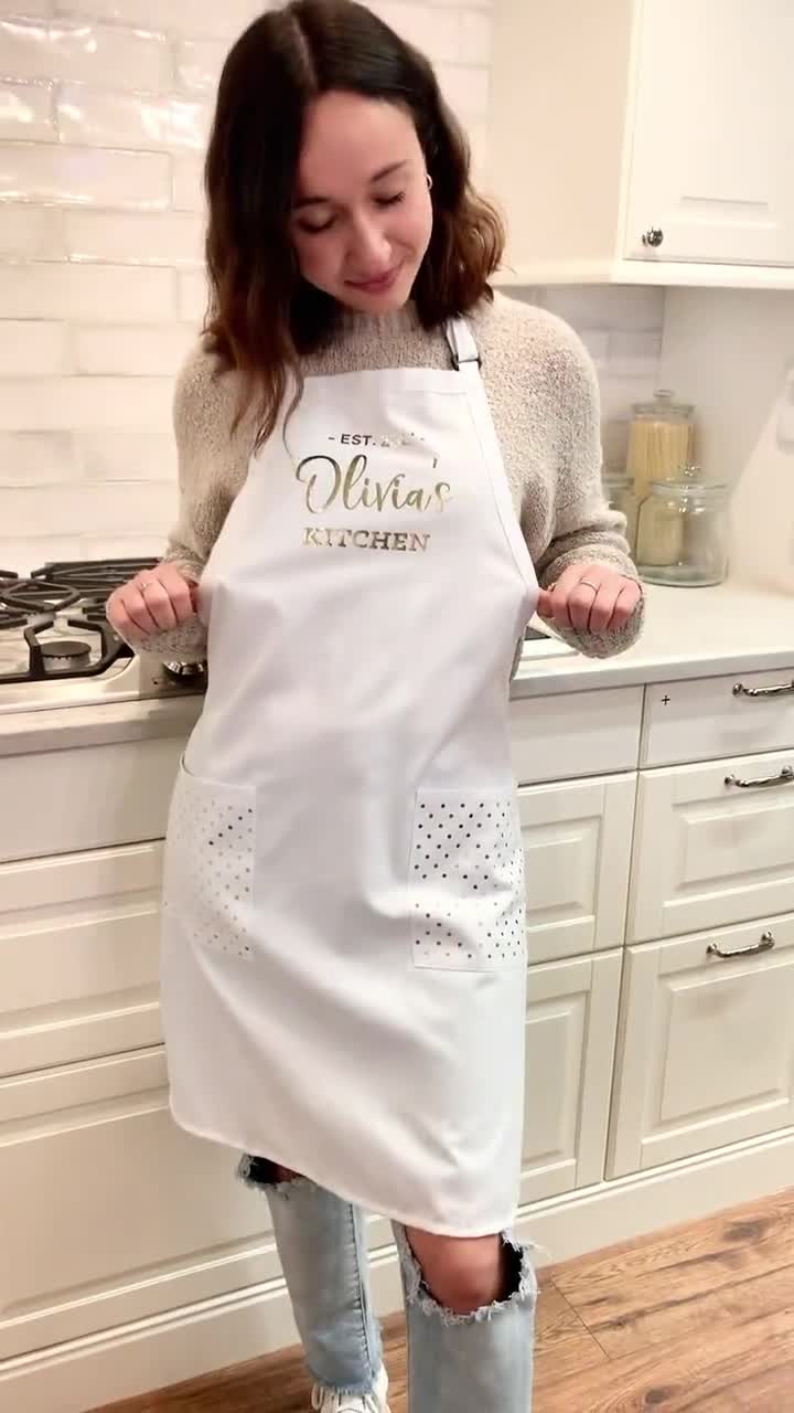 Personalized Super Mom Cooking Apron