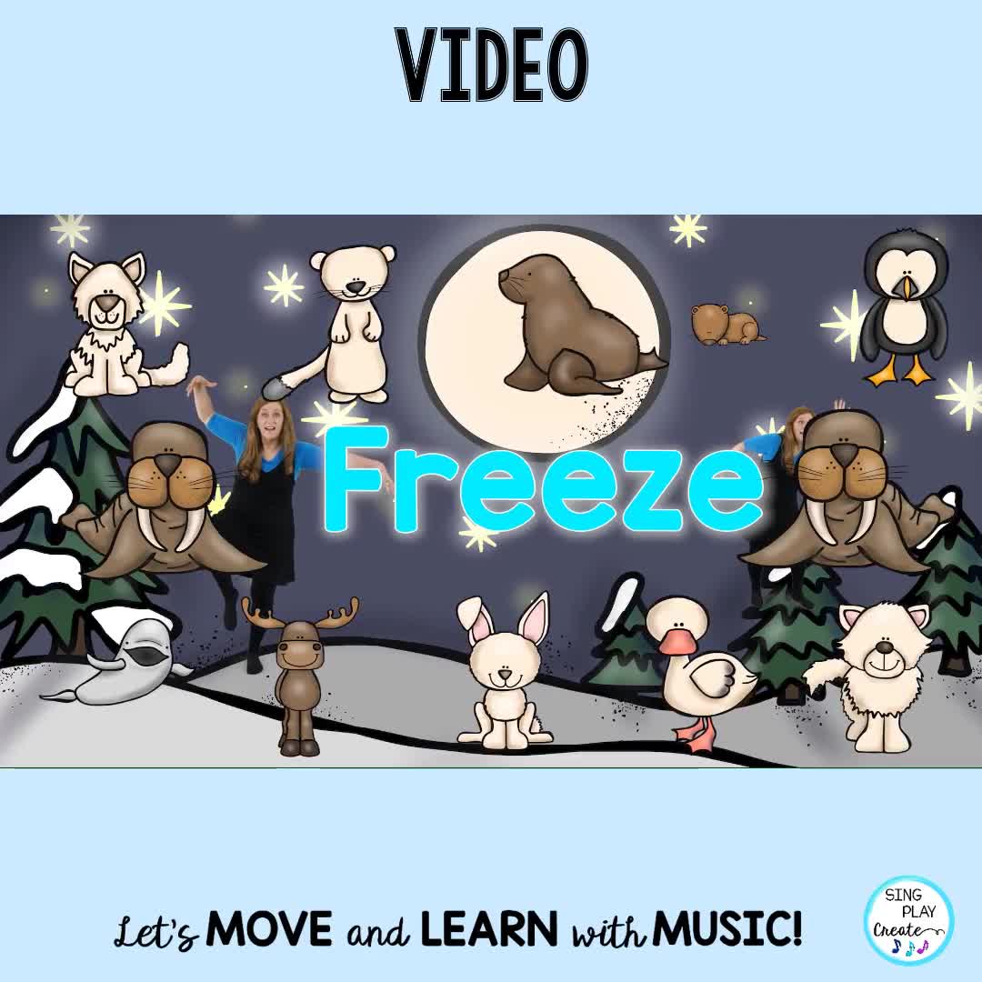 Move and Freeze Dance for Kids, Freeze Song