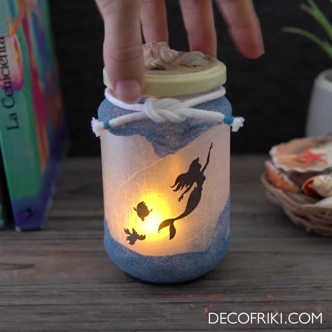 LITTLE MERMAID factory LIGHT UP CANDLE HOLDER