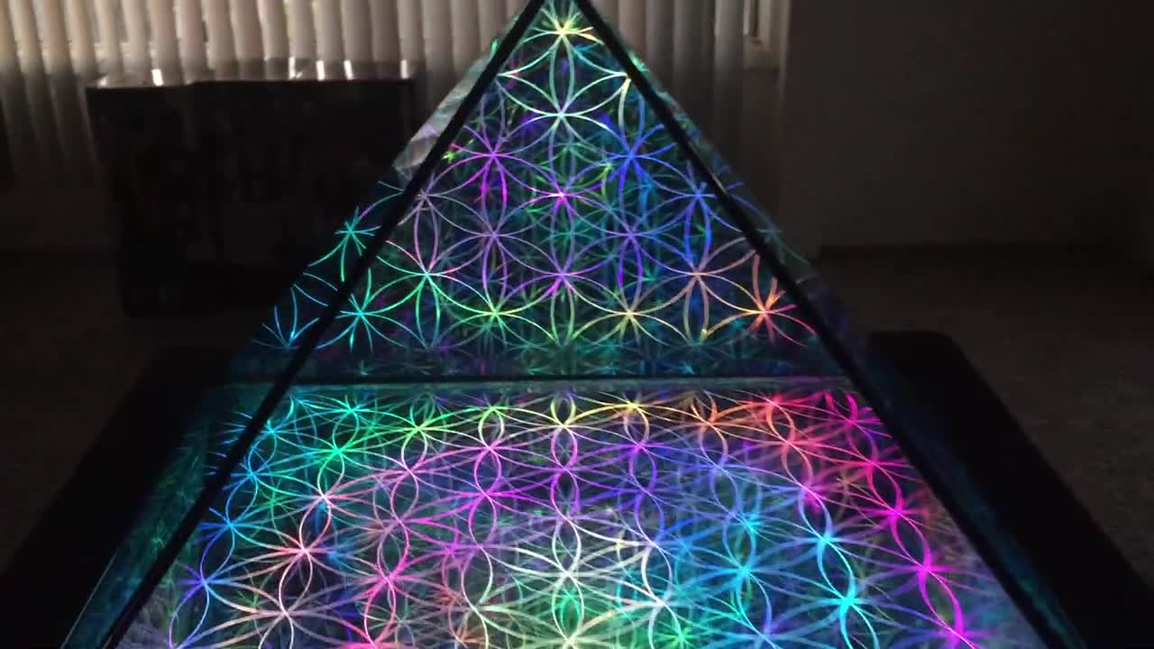 Ascension Infinity Mirror Pyramid — Nicky Alice