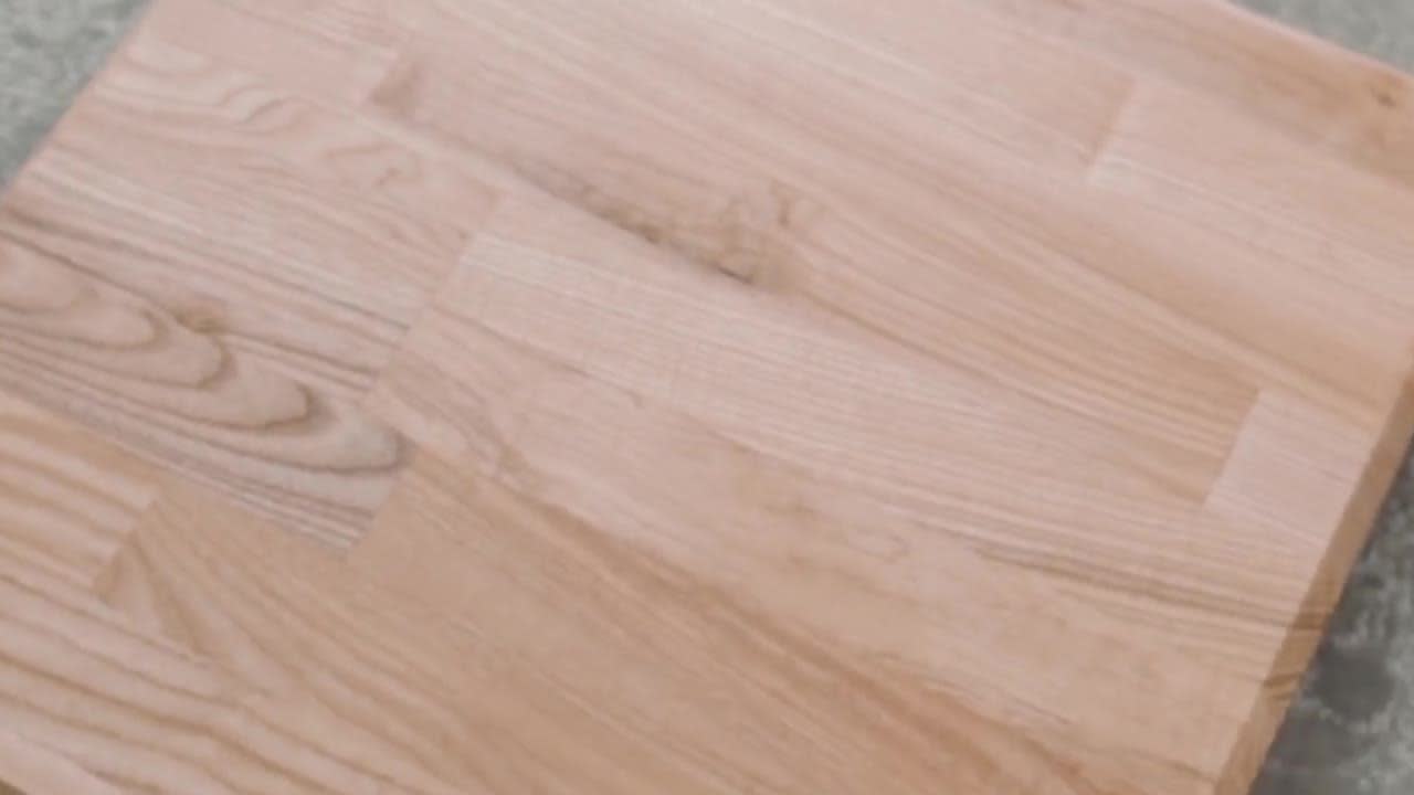 Bamboo Counter Edge Chopping Board Kitchen Secure Wooden Cutting Board  Large M&B
