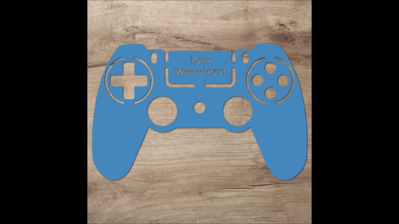 Gaming Pad Lampada da parete in legno Decorazione Luce personalizzata con  nome come regalo per i fan del PC Internet del giocatore I USB Cambio  colore con telecomando -  Italia