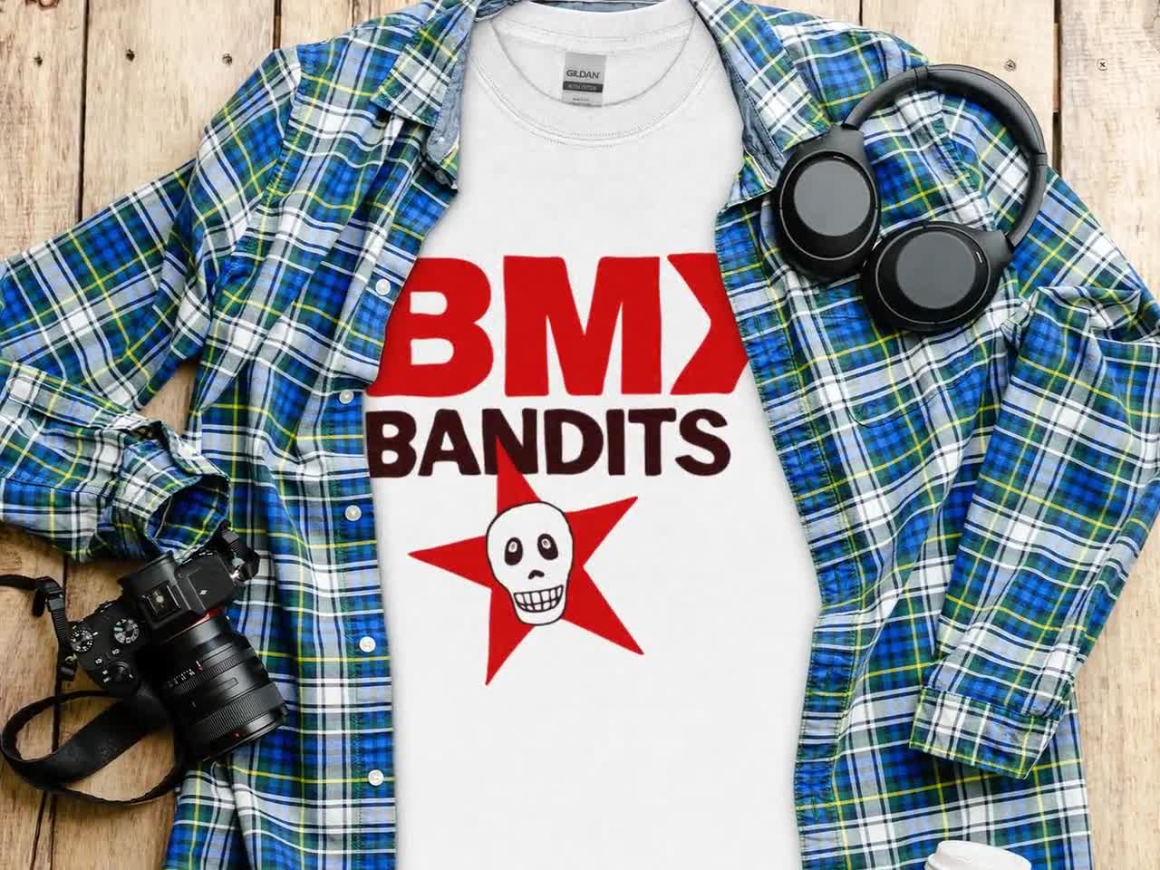 Vintage BMX Bandits T-shirt, Kurt Cobain Tribute, Grunge Vintage BMX Bandits T-shirt, Kurt Cobain Tribute, Grunge