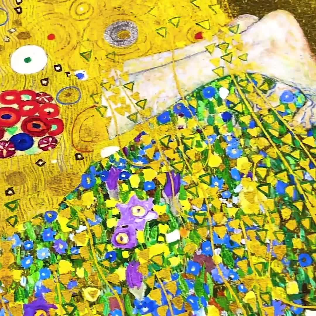 Gustav Klimt the Kiss Poster, Fine Art Print - Etsy