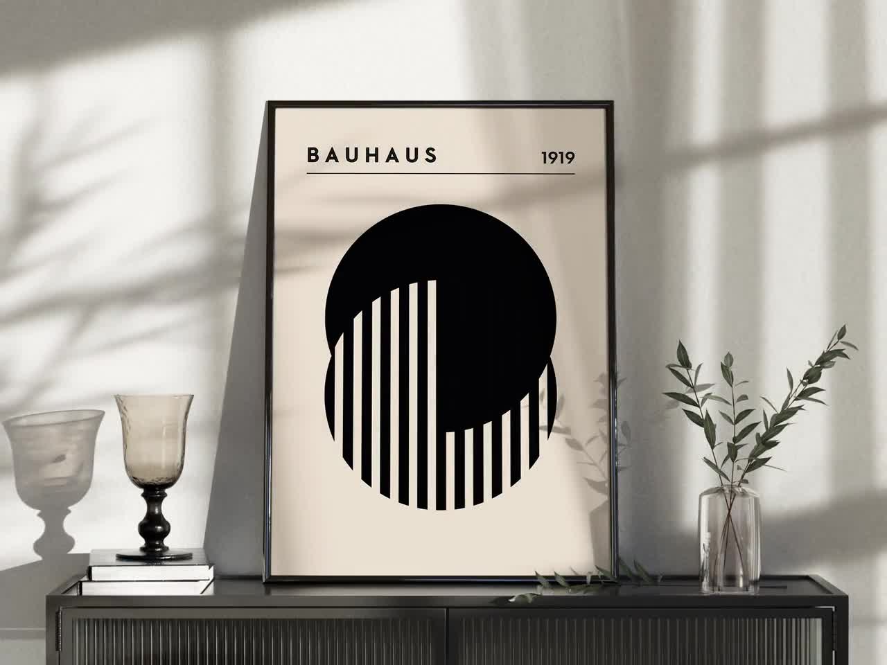 Bauhaus Poster | Abstract Bauhaus Print | Bauhaus Wall Art
