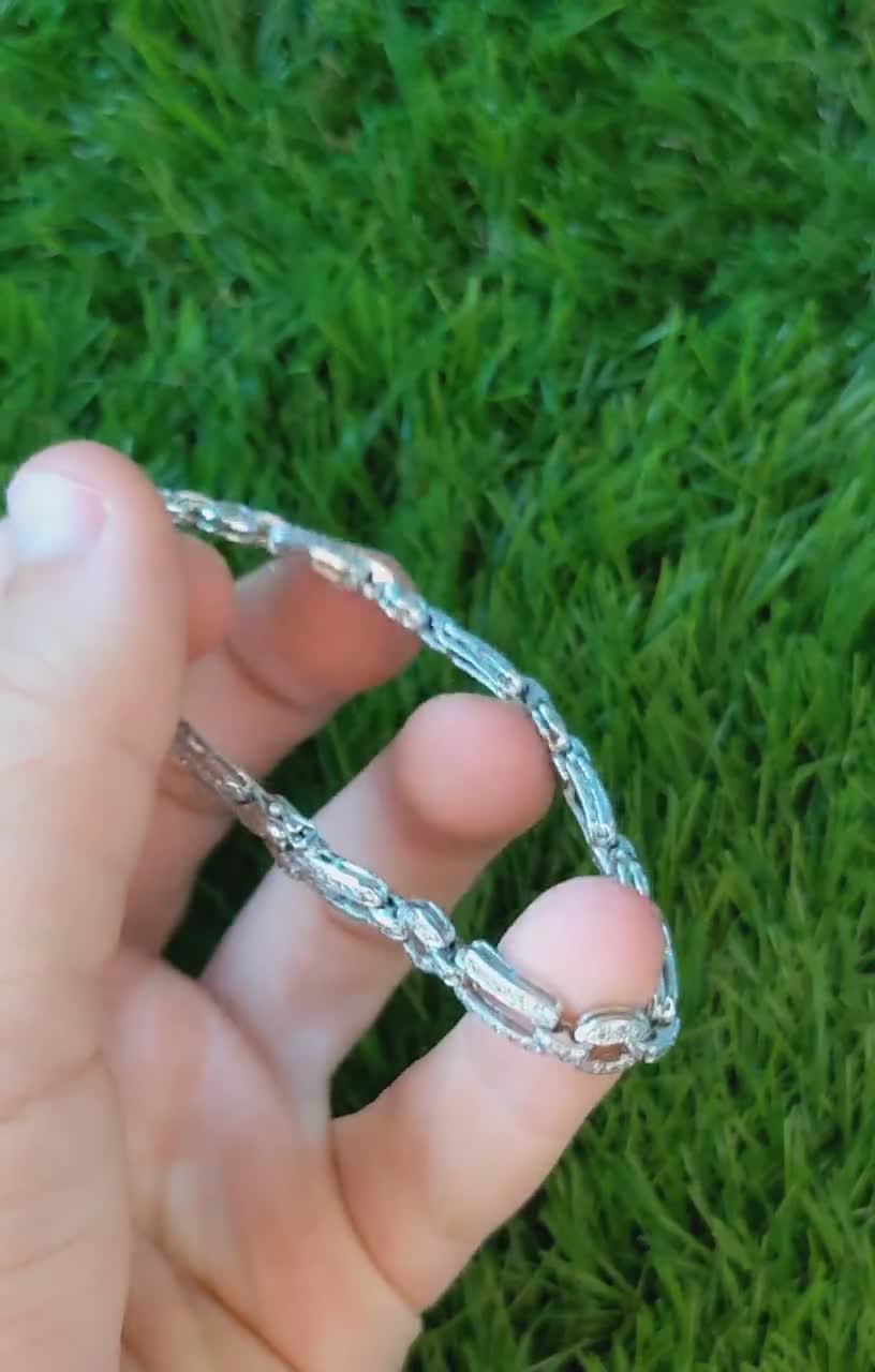 J&CO Jewellery Fall in love Dainty Bracelet Silver