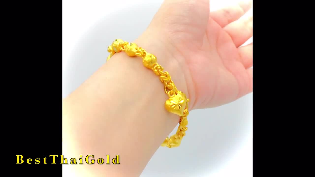 CZ Gold Bangle Bracelet,thai Gold Jewelry,22k 24K Yellow Gold Plated  Bracelet,wedding Handmade Jewelry,cz Cuff Bracelet,christmas Gift - Etsy