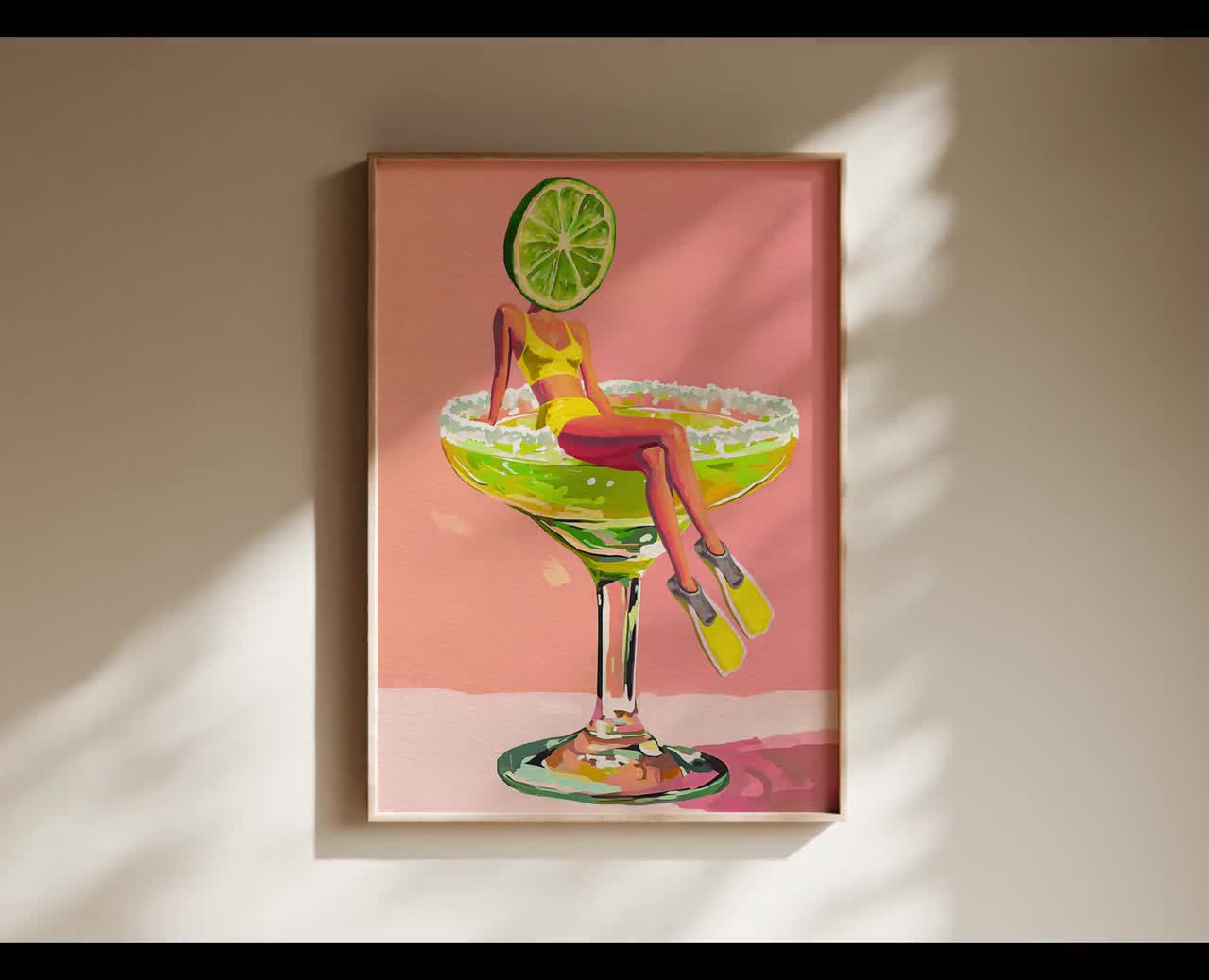 American Wit Targa Decorativa Da Parete 20x30 Cm | Ricetta Margarita Per Baristi In Alluminio | Cartello Metallico Per Bar E Home Bar