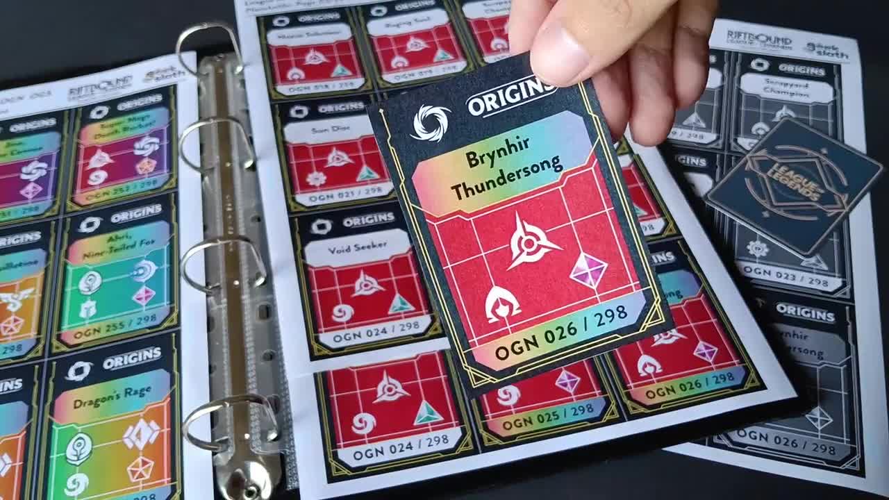 CARD PLACEHOLDER SPIRITFORGED Riftbound League of Legends Trading