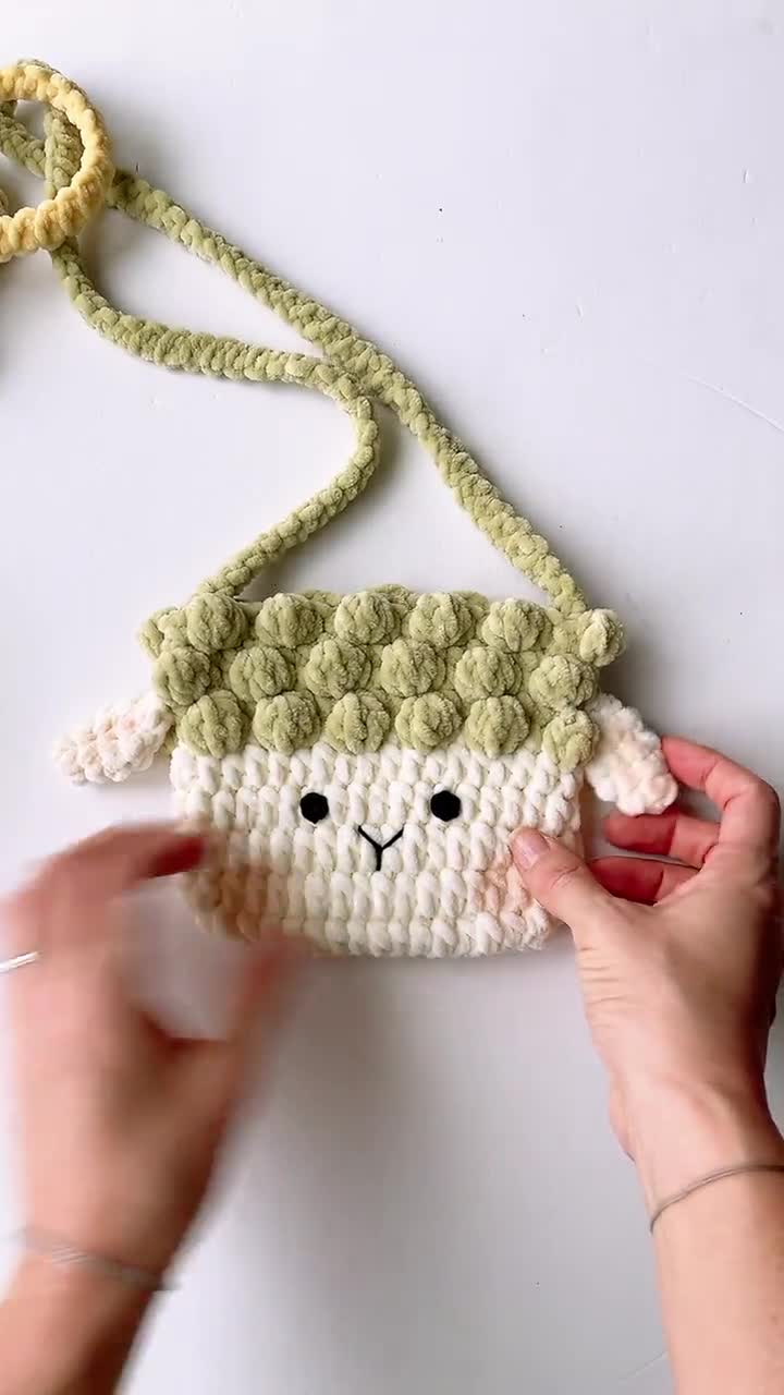 Bear Pouch Free Crochet Pattern