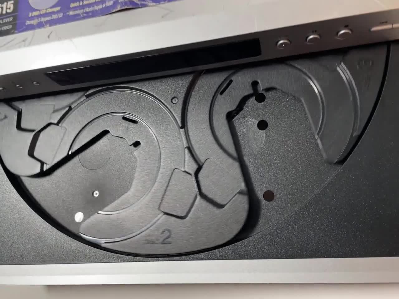 Vintage Sony DVPNC615 Five CD DVD Player Changer Mains Circa 1990