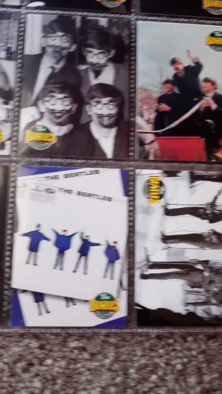THE BEATLES Vintage 1993 Trading Card Collection. 9 Out of Print