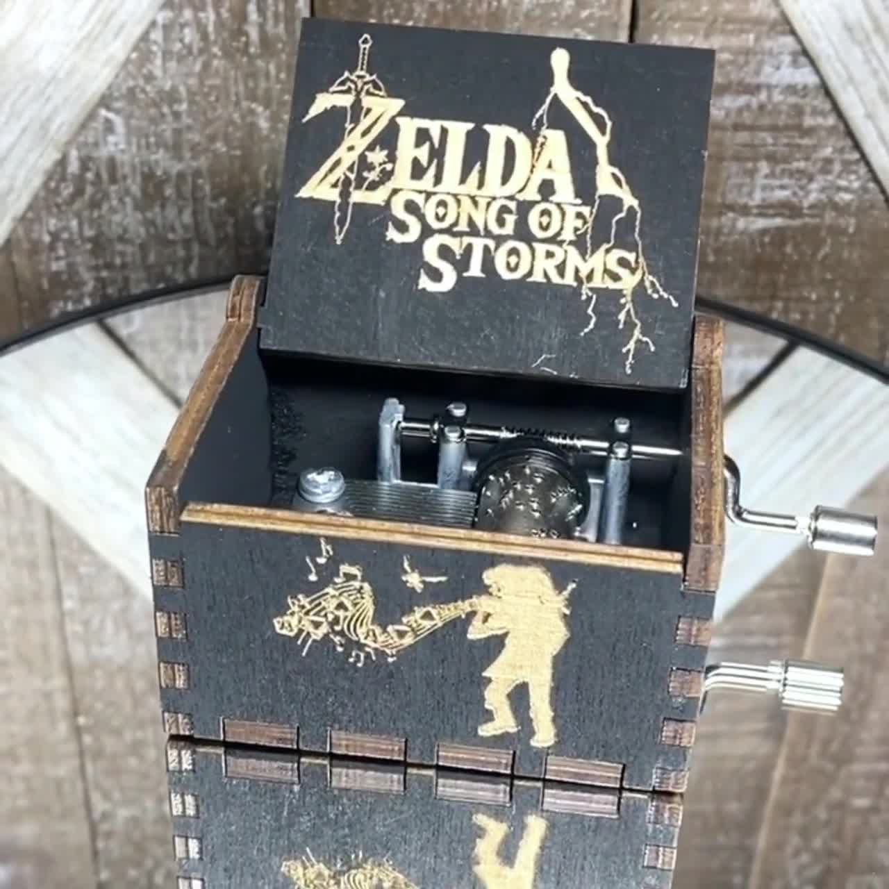 Legend of Zelda Song of Storms Music Box: Zelda Music Box -  Israel