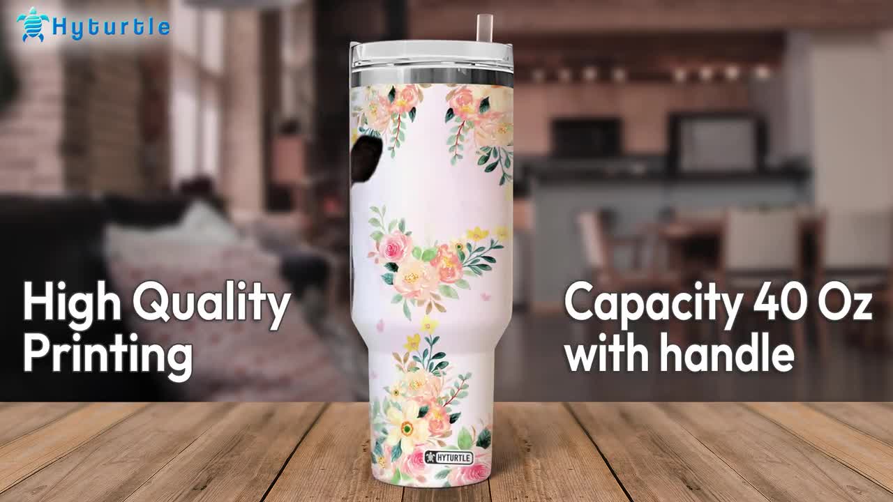 Vaso Con Estampado De Vaca, Regalos Para Mujeres, Vaso De Vaca, La Mejor Taza De Café, Regalo De Cumpleaños, Botella De Acero Inoxidable Aislada Al Vacío, Taza De Viaje, Taza De