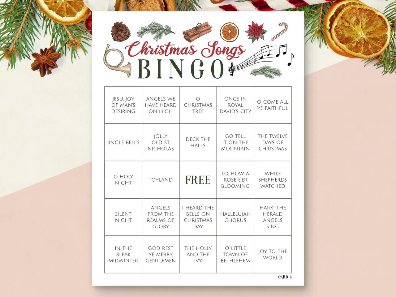 christmas-song-bingo-100-printable-christmas-music-bingo-cards-for-adults-christmas-carol-bingo-christmas-party-games-etsy for Free Printable Christmas Song Bingo Christmas Song Bingo, 100 Printable Christmas Music Bingo Cards for Adults, Christmas Carol Bingo, Christmas Party Games - Etsy for Free Printable Christmas Song Bingo