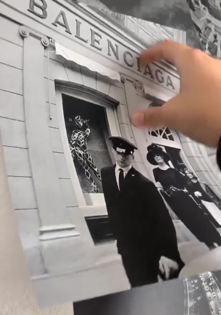 100枚のブラックウォールコラージュキット、ブラックウォール