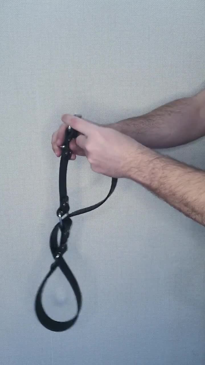  Axovus Leather Bondage Hobble Belt (Small) : Health & Household