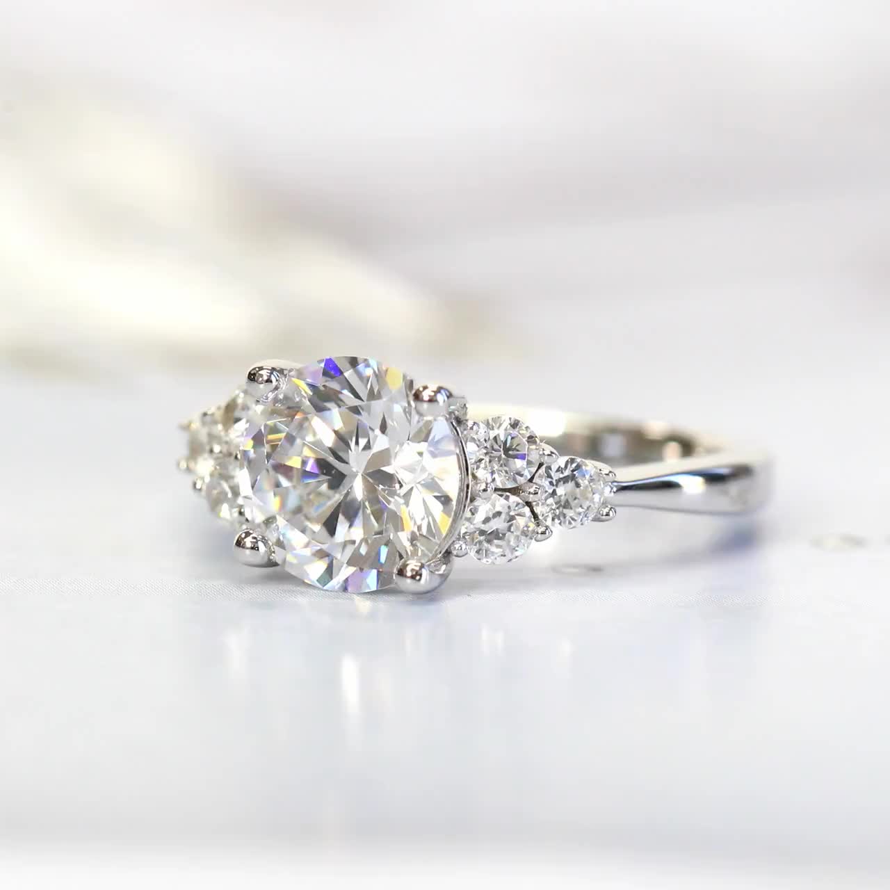 Promise Ring, Engagement Ring, Women Ring Silver, Elegant Ring, Art Deco  Ring Silver, Fine Silver Ring, Promise Ring for Her 