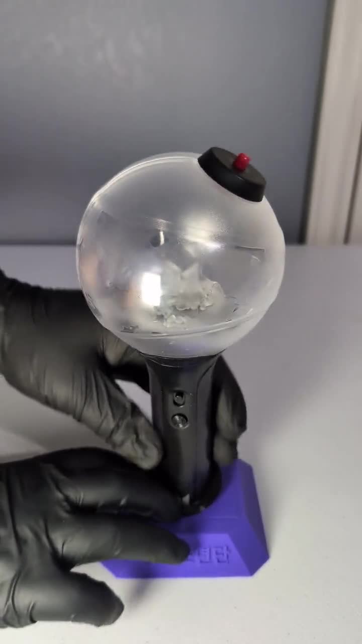 KPOP BTS Army Bomb V3 Lightstick Stand: Customizable 3D Printed