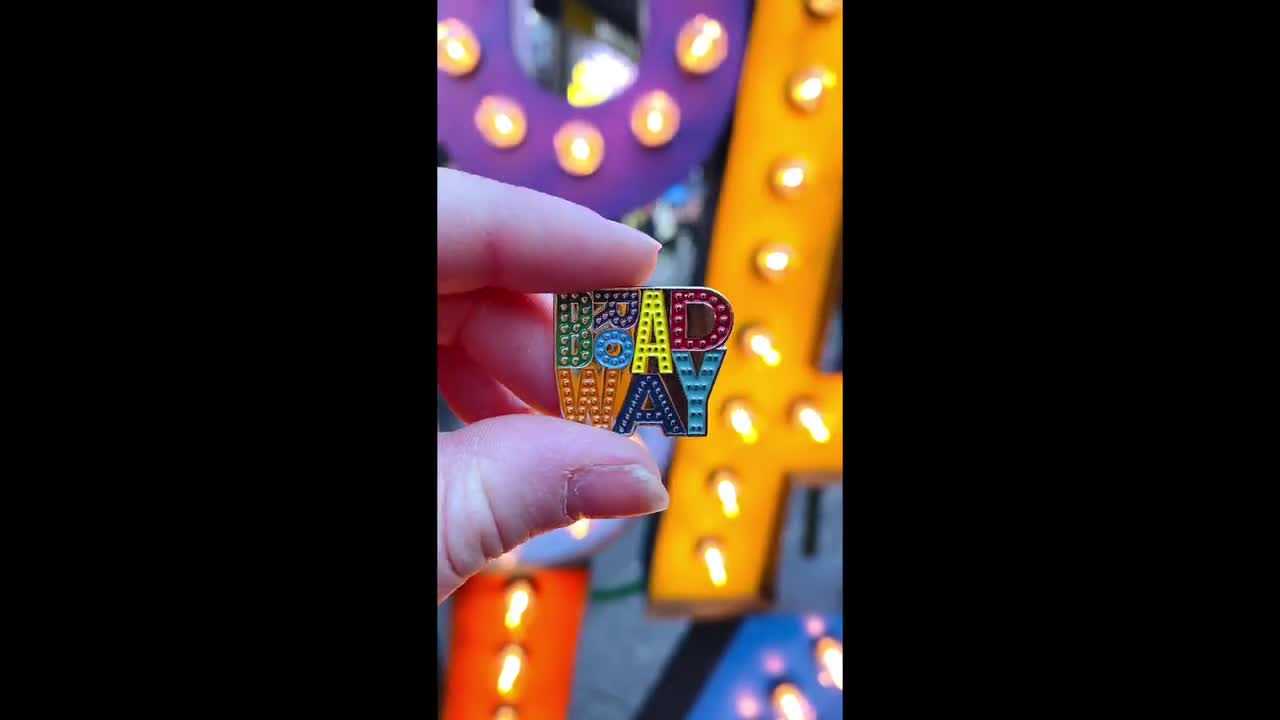 Broadway Cork Enamel Pin Display – Broadway Up Close