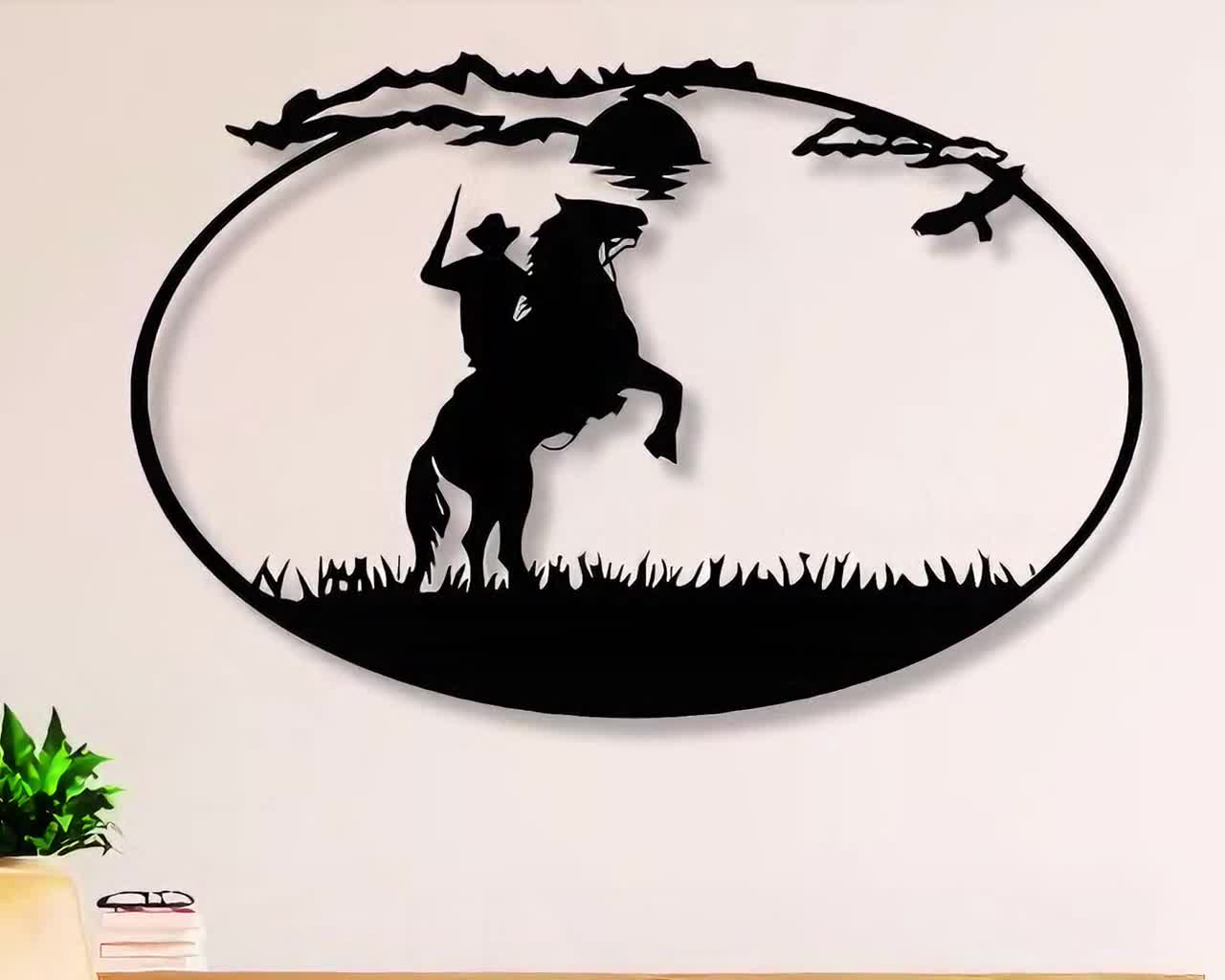 ウエスタン  DXF、SVG、PNG、ファイル、ワイルド、ウェスト、カウボーイ、ライダー、カーブ、リアアップ、ガン、シーン、カット、CNC、プラズマ、レーザー用, image size:1280x1024