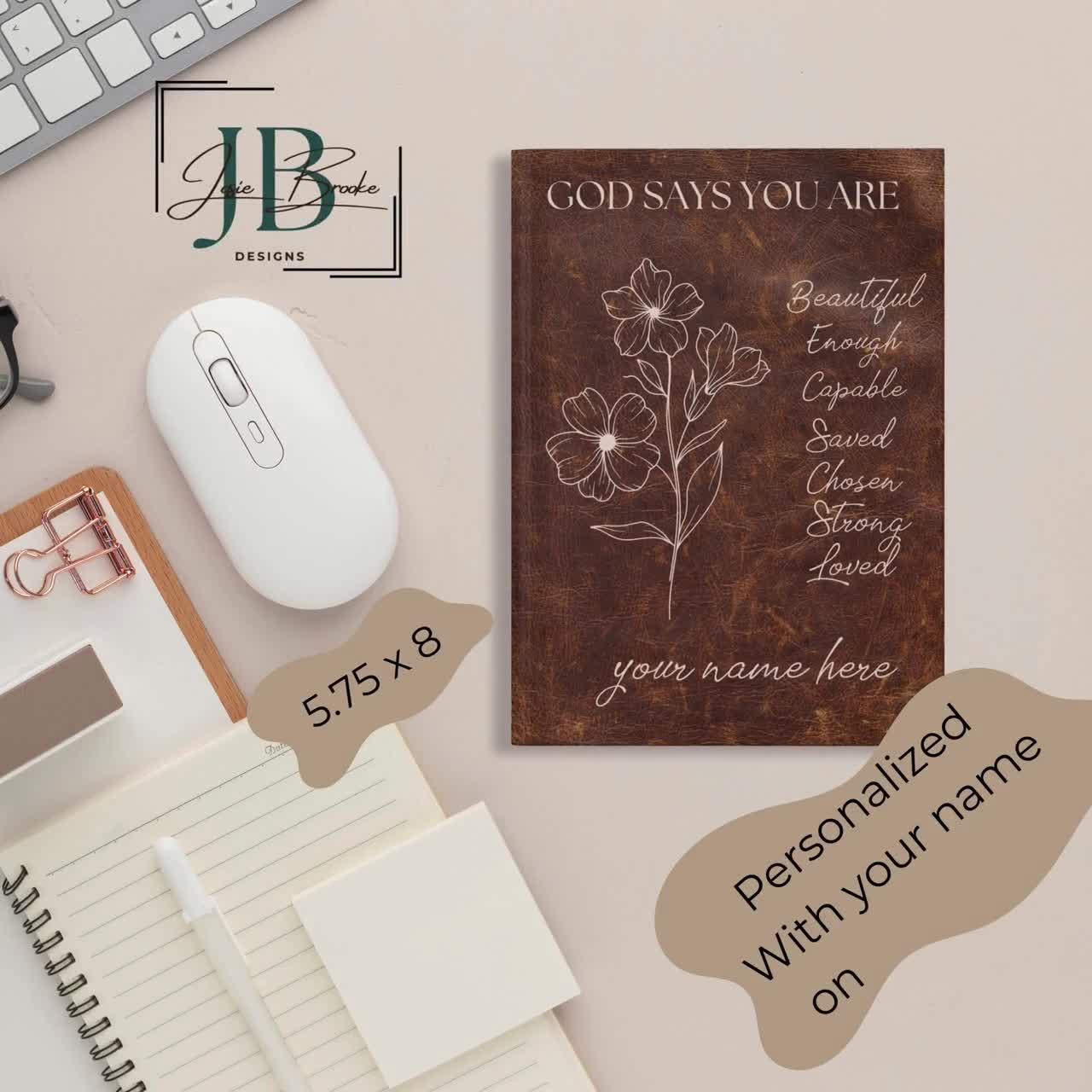 A5 hardcover notitieboek | Bedrukt met logo